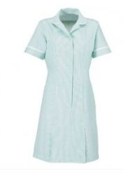 Powder Blue Long Nurse Dresses