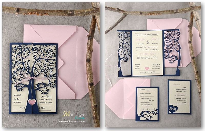Designer Wedding Cards 7, Paper Type : Premium