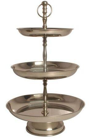 Round Stainless Steel Designer Cake Stand, Feature : Eco-Friendly, Stocked