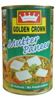 Matar Paneer , Peas and cottage cheese gravy
