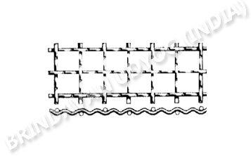 BUI Iron CORRUGATED CRIMP MESH, for Cages, Construction, Length : 0-10mtr, 10-20mtr, 20-40mtr