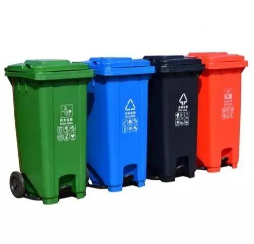 Multicolor Plastic Waste Bins