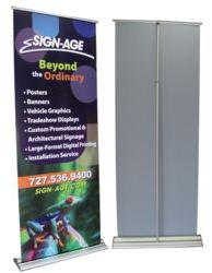 Printed Roll up banner stand, Shape : Rectangular