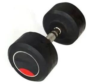 Steel Gym Dumbbell, Color : Black