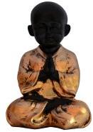 Fiber Meditating Baby Monk