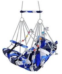 Cotton Baby Swing Jhula, Color : Multi