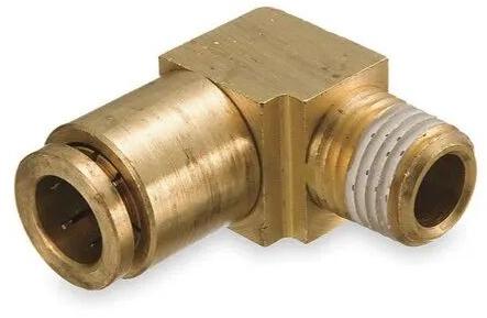 Brass Male Elbow Connector Assembly