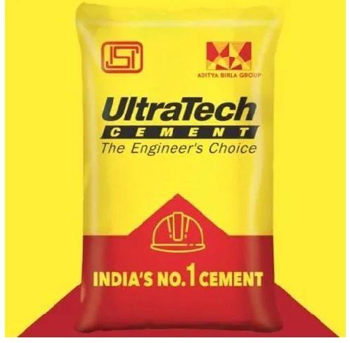Ultratech cement, Packaging Type : HDPE Sack Bag