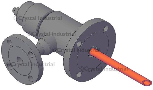 Flange Type Access Fitting Injection Quill