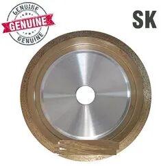 Circular Aluminium Oxide Grinding Wheel, Color : Silver