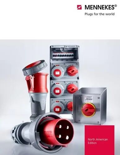 Mennekes Plug And Socket, Color : Gray, Red