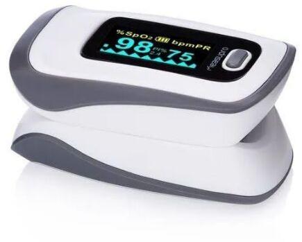 Olives India Finger Pulse Oximeter, for Hospitals, Clinics, etc, Feature : Digital, Portable