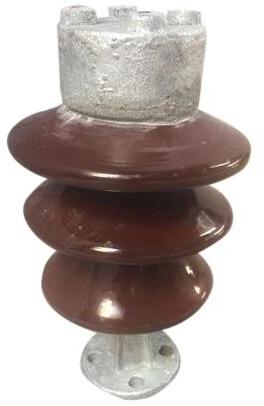Ceramic Post Insulator, Color : Brown