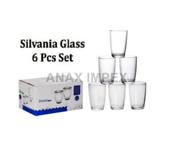 Anax Impex Cold Drink Glasses Set, For Home, Capacity : 250 Ml