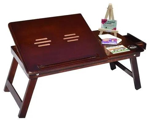 Wooden Laptop Table, Size : 24 x 13 (In Inches)