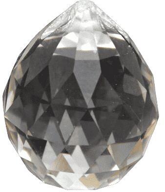 FENGSHUI CRYSTAL GLASS BALL ( 30 MM SIZE )