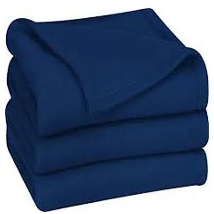 Plain Polar Blanket, Color : Blue