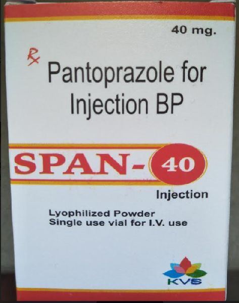 Pantoprazole 40 mg Injection, Shelf Life : 2 Yrs