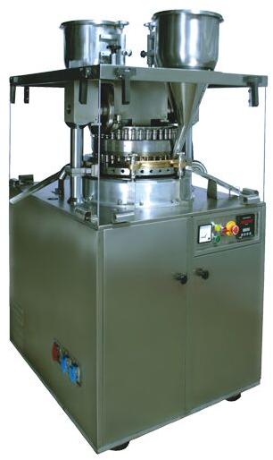 Double rotary tablet press