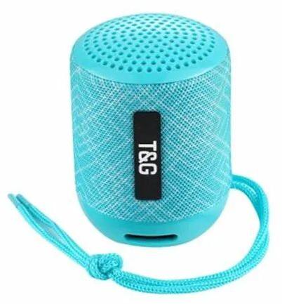 Round Portable Speaker, Color : Blue
