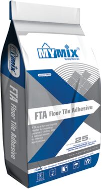 Floor tile adhesive