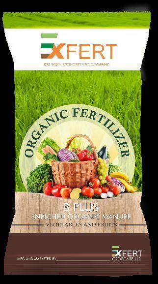 B PLUS organic manure, for Agriculture, Packaging Size : 50kg