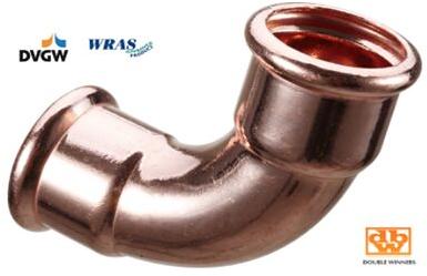 Copper Press Fitting For Plumbing