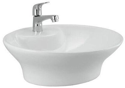 Plain Ceramic wash basin, Color : White