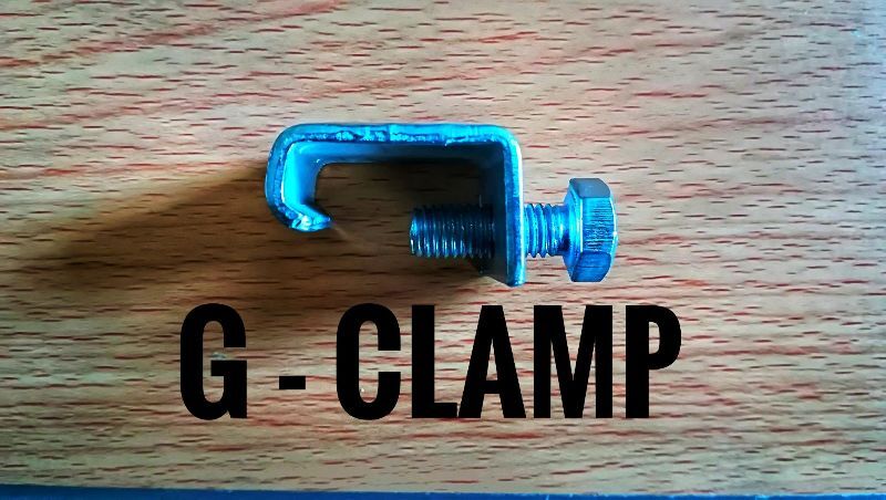 Metal G Clamp, Color : Grey-silver, Shiny-silver, Silver