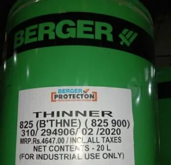 Berger Epoxy Thinner, Color : Glossy Transparent