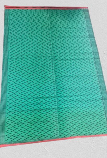 Black Embroidered Rubber Mat at Rs 95/square feet in Bhayandar