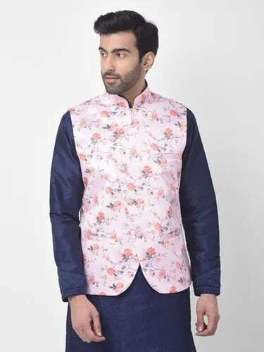 SG LEMAN Men Nehru Jacket, Size : 36-42