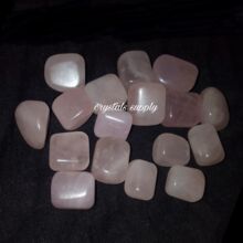 CrystalsSupply Rose Quartz Tumbled Stone