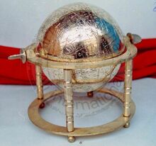 Metal World Globe, for Business Gift, Feature : China