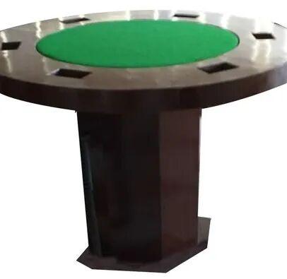 Wooden Card Table, Color : Green