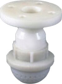 PP Foot Valve Flanged End