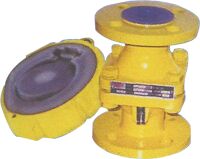 teflon lined check valve