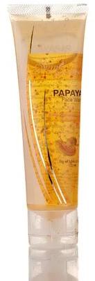 Papaya Face Wash, for Personal, Parlour, Form : Gel