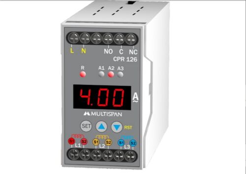 Multispan 50-60Hz Current Protection Relay, Voltage : 100 to 270 V AC