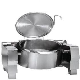 Steam cooking vessel