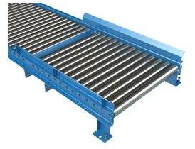 Black Steel Gravity Roller Conveyor, Length : 250 mm