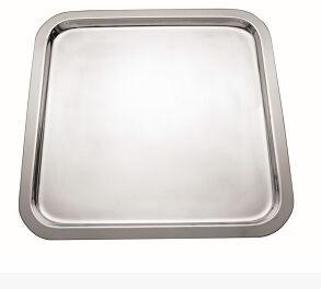 Skyra Basic Mirror Stainless Steel Rectangular Tray