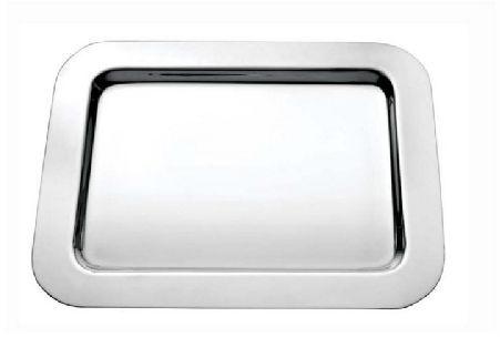 Skyra Basic Mirror Steel 8x6 in Rectangular Mini Tray