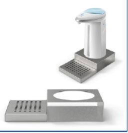 SKYRA+ DRIP TRAY FOR TABLETOP DISPENSER, Certification : TRADEMARK CERTIFICATE