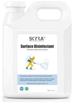 SKYRA+ SODIUM HYPOCHLORIDE DISINFECTANT, for Basic Cleaning, Industrial, Feature : Hygenic
