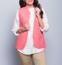 Cotton Chinese Collar Jacket