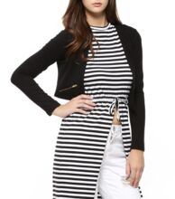 Womens Black and White Jacket