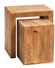 Modern Wooden Furniture Nest of 2 Table