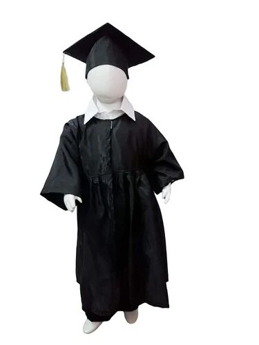 Silk graduation gown, Size : FREE