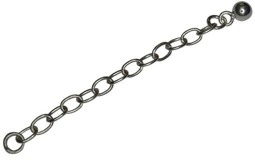 Silver Ball Chain Extension